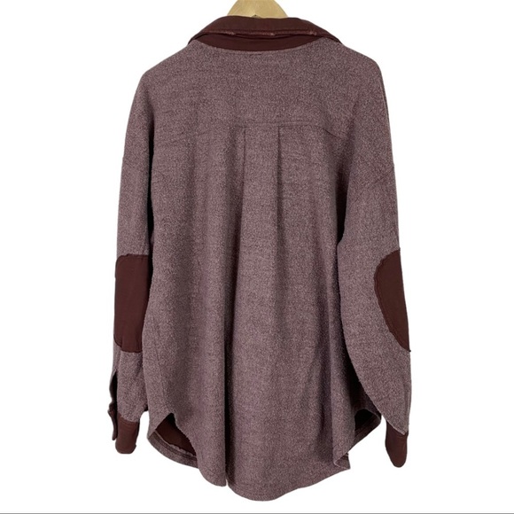 NWOT Free People Ruby Shacket Jacket in Date Night Relaxed Oversized Fit - Picture 2 of 8